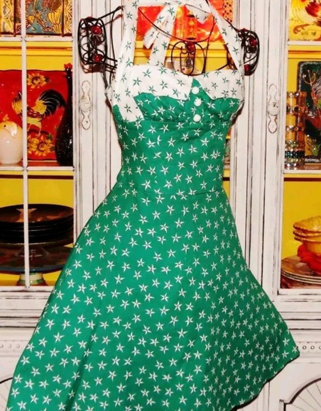 Vintage NWT Betsey Johnson Starfish Runway dress - Picture 3 of 10